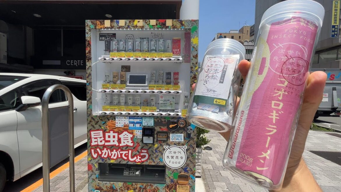 Delicious cricket ramen