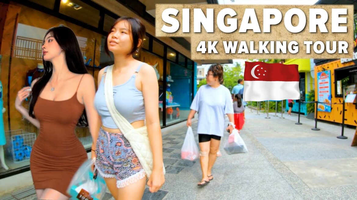 Sentosa Island, Singapore Walking Tour | 4K 60 fps Sentosa Island, Singapore Walking Tour | 4K 60 fps