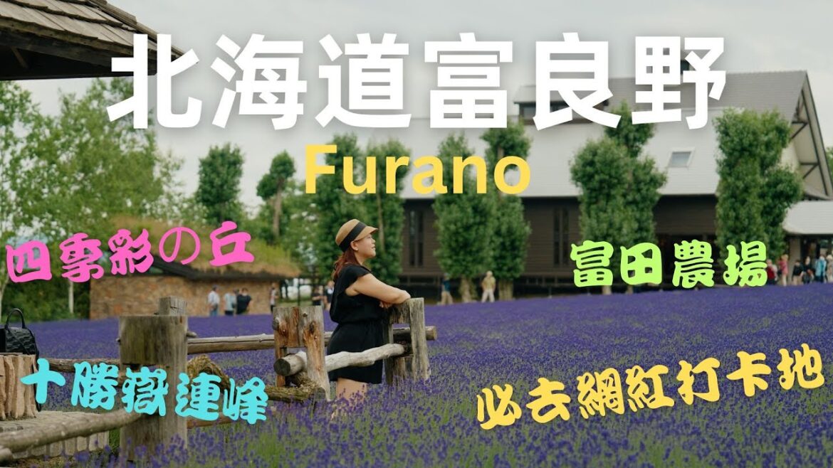 北海道富良野 美瑛町 | 富田農場/十勝嶽連峰/四季彩の丘 | 必去的網紅打卡地 | Hokkaido Furano Biei | Japan trip | 日本旅行 | 4K VLOG