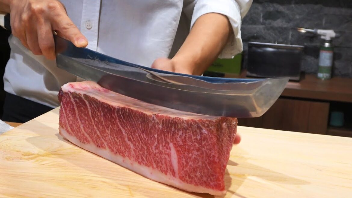 Incredible! Tuna and Salmon Cutting Sashimi! Super Easy and Delicious!