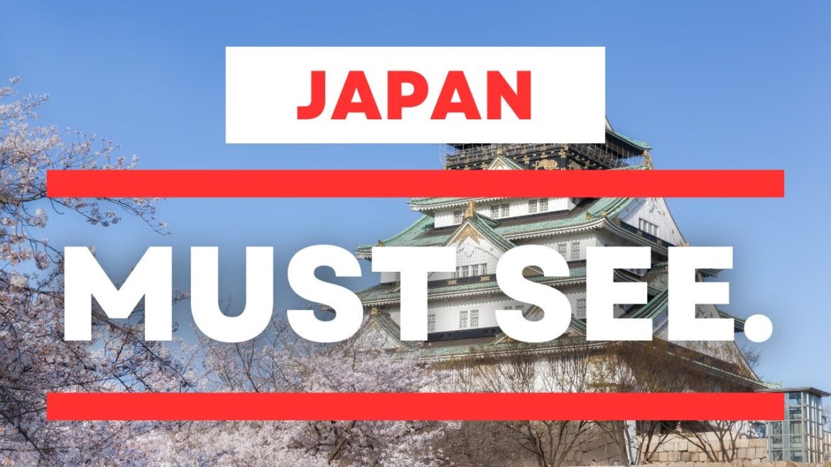 😮 MUST SEE Places in 🇯🇵 JAPAN 2024/2025 (4k 🎞️)
