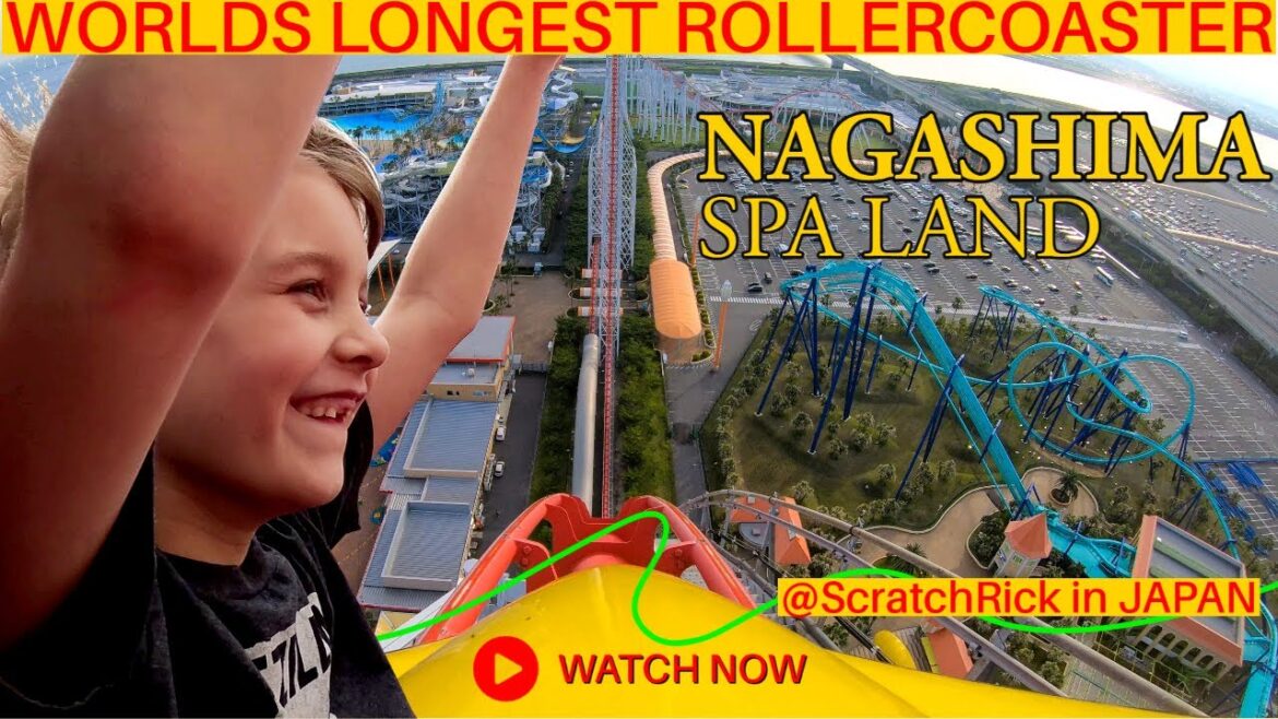 Amusement Park Tour / Nagashima Spa Land in Nagoya, Japan Amusement Park Tour / Nagashima Spa Land in Nagoya, Japan