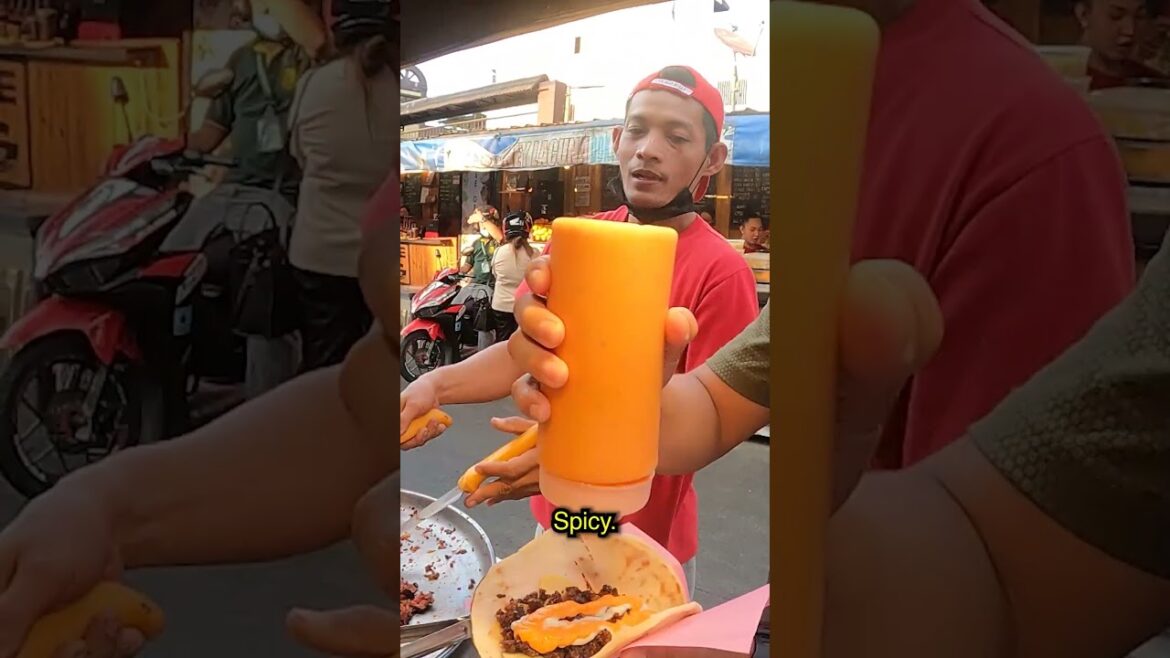 $1 Spicy Beef Shawarma - Manila Streetfood 🇵🇭