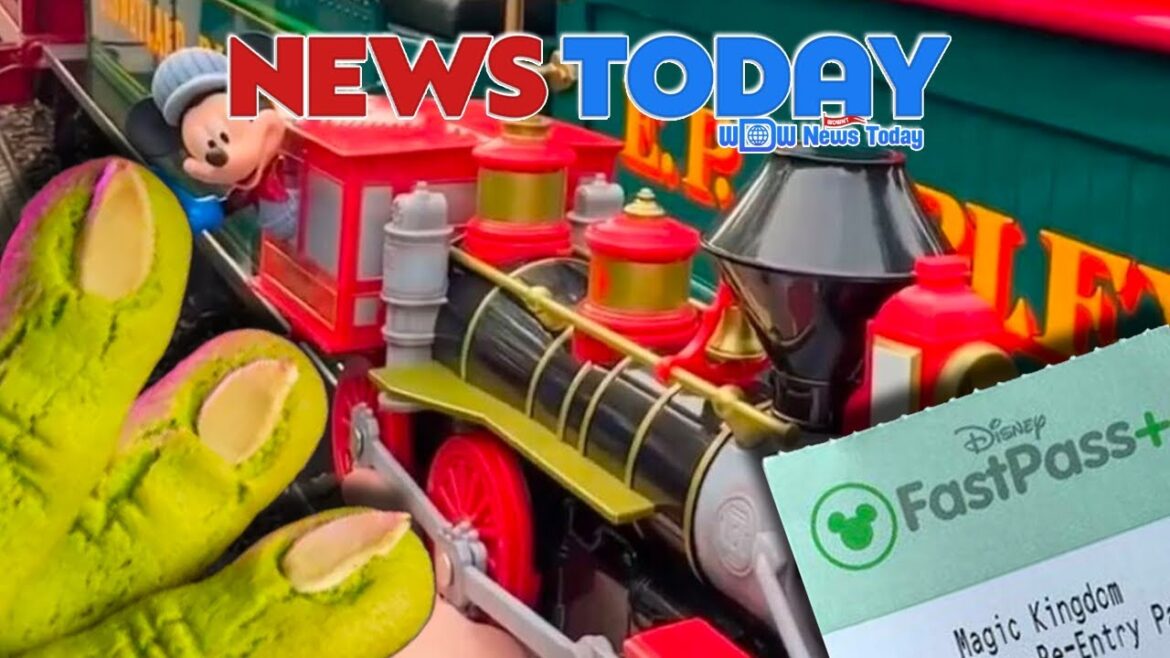 EPCOT Passports & Free “FastPass” Return, Railroad Train Popcorn Bucket