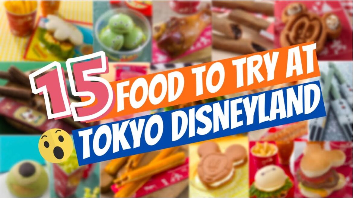 What to EAT at TOKYO DISNEYLAND Cheap, Cute & Yummy FOOD!