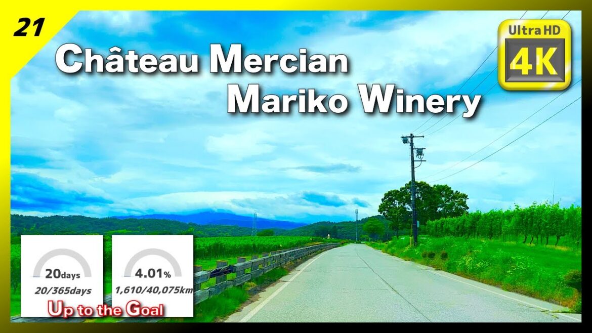 [4K HDR] Driving Japan! Let's go to the Mariko Winery! (From Shinshu Nakano in Nagano) 10:11 start!