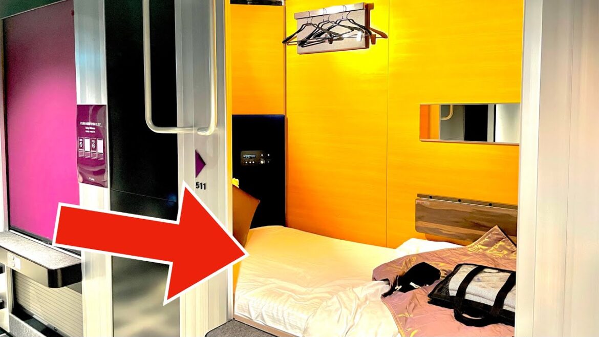 Spacious Capsule Hotel Experience in Japan | MyCUBE Tokyo Spacious Capsule Hotel Experience in Japan | MyCUBE Tokyo