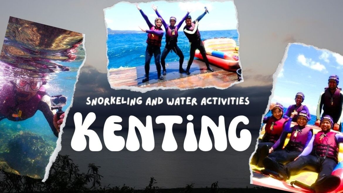 Snorkeling and water Activities | Kenting Part 5 | Taiwan Travel