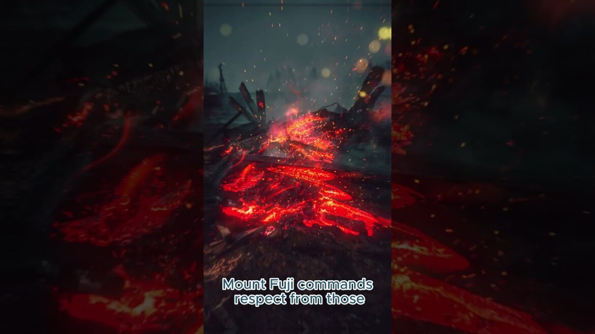 Mount Fuji: Japan's Majestic Sacred Icon #shorts