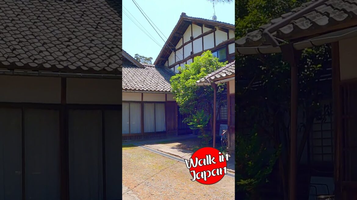 Traditional Japanese House at Ninomiya Estate #shorts Traditional Japanese House at Ninomiya Estate #shorts