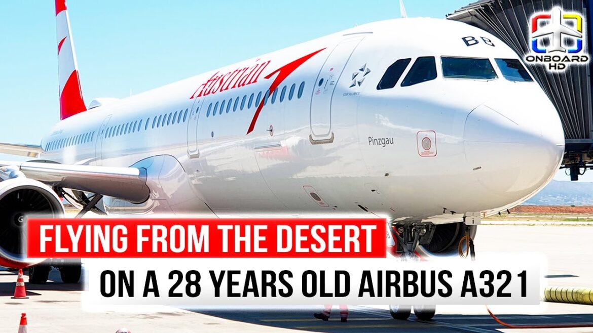 TRIP REPORT | Old But Gold! The 10th Oldest A321! | Austrian A321 Business Class | Cairo to Vienna