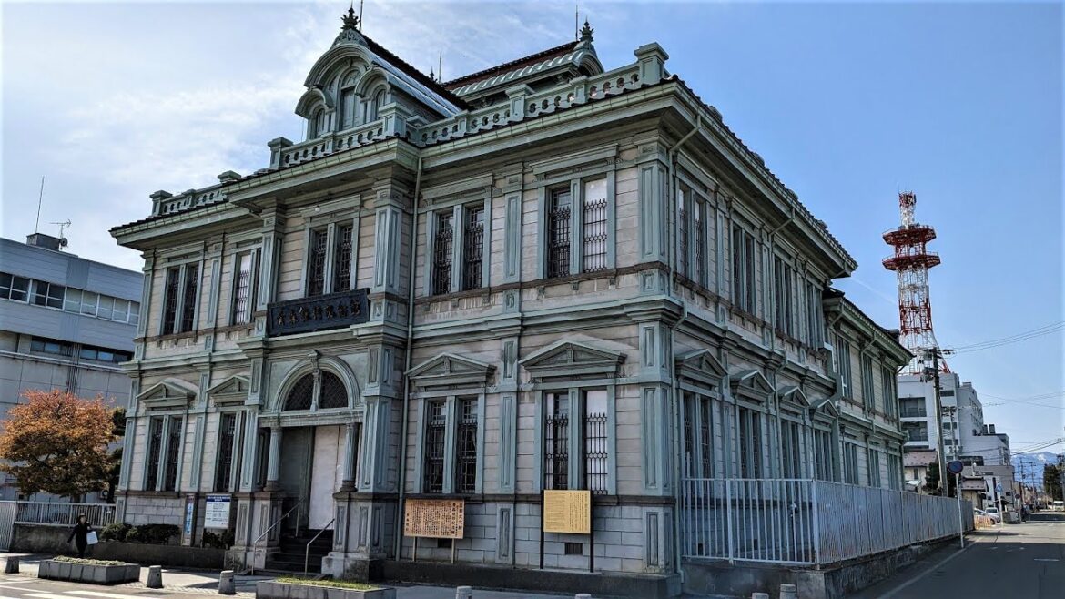 Memorial Hall of Aomori Bank former 59th National Bank Aomori prefecture Japan