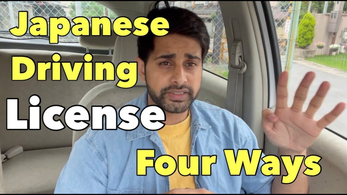 Four methods to get a Japanese Driving License | Drive in Japan