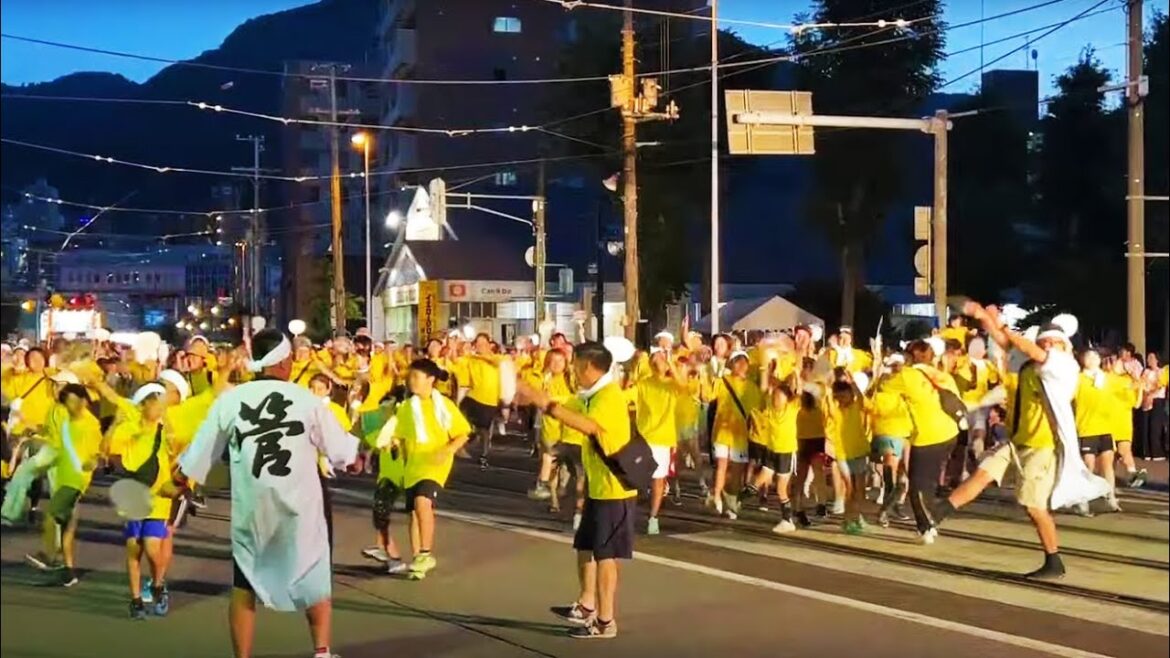 北海道 函館港まつり『ワッショイはこだて』を見よう 2023.8.2 北海道 函館港まつり『ワッショイはこだて』を見よう 2023.8.2