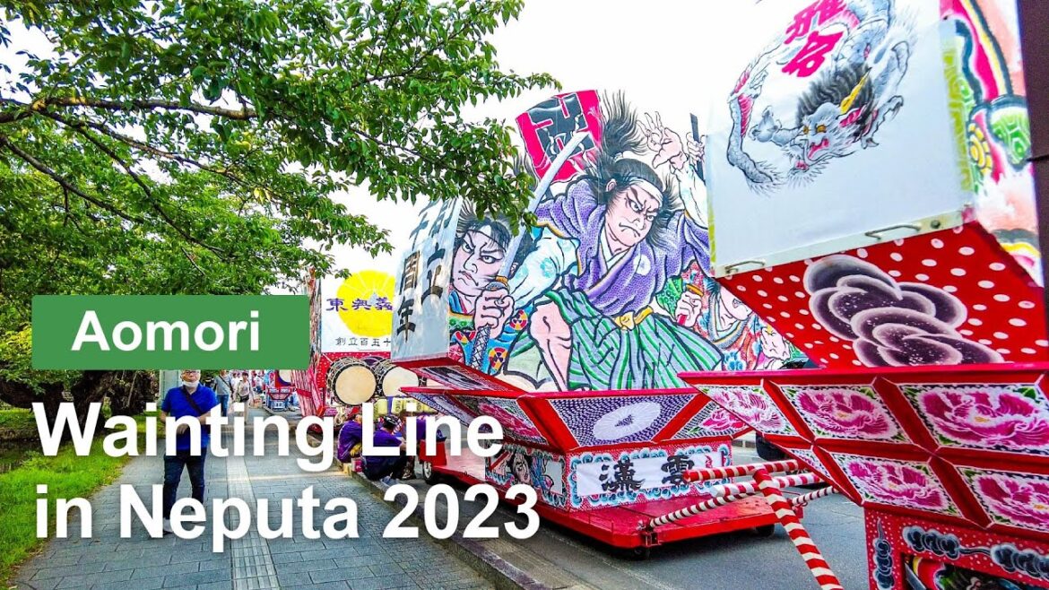 【Aomori 💖】Walk Japan – Waiting Line in Hirosaki Neputa Festival in 2023 ASMR 네부타 เนบุตะ 【Aomori 💖】Walk Japan - Waiting Line in Hirosaki Neputa Festival in 2023 ASMR 네부타 เนบุตะ