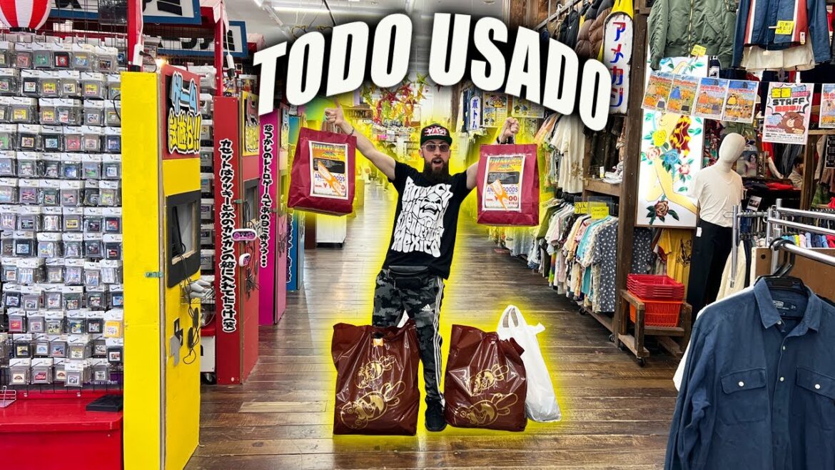 LA SUPER TIENDA DE SEGUNDA MANO QUE ME RECOMENDÓ JAPAN GEMU EN OKINAWA