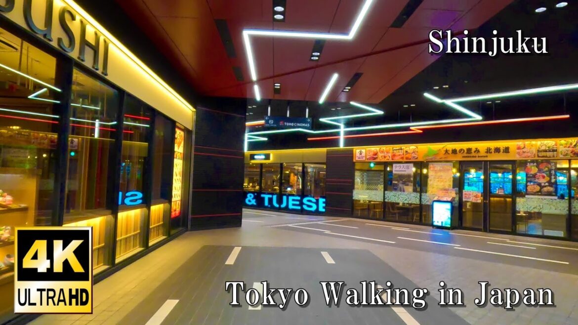 Shinjuku 4K Tokyo Walking/July 2023