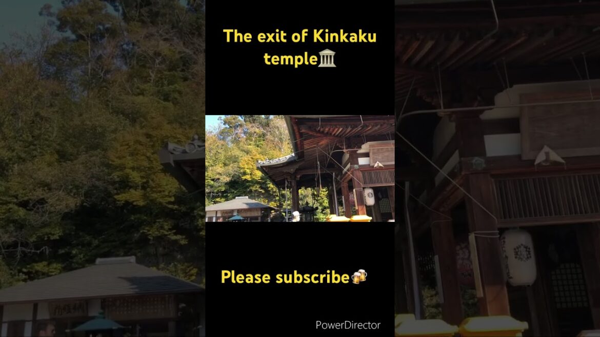 【KYOTO 】The exit of Kinkaku temple #recommended #kyoto #shorts #japan #travel #walking #trip 【KYOTO 】The exit of Kinkaku temple #recommended #kyoto #shorts #japan #travel #walking #trip