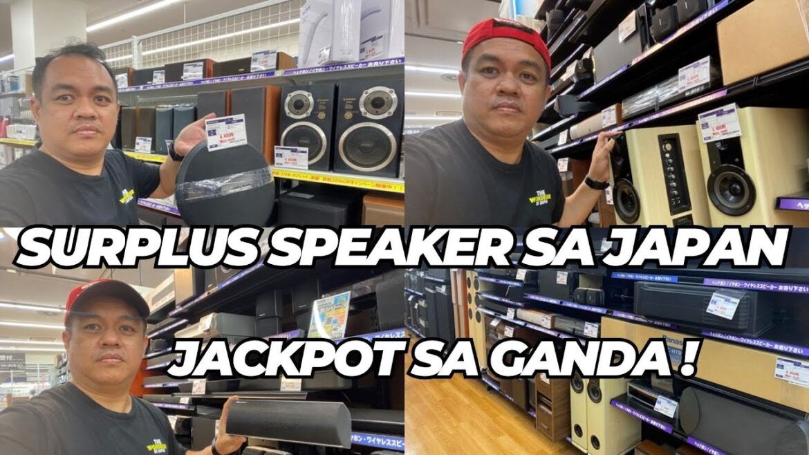 JACKPOT ka Kung Ganito Ka Ganda mabili mo na Mga Surplus Speakers Sa Japan  II The wonderer of Japan