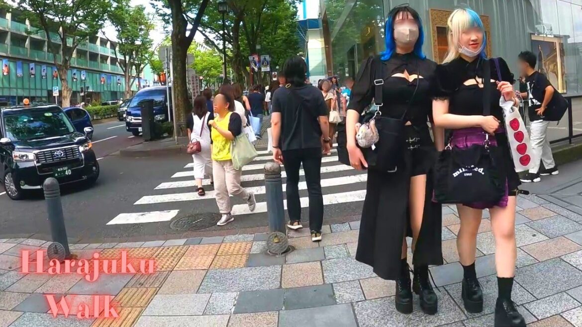Harajuku Tokyo in Japan walk tour. 【4K】7.2023-30
