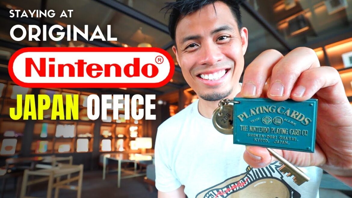 What Staying Overnight at Nintendo's Original Office in Japan is like