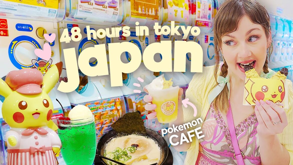 48 HOURS OF NON-STOP NERDY FUN IN TOKYO 🇯🇵 We visited the worlds LARGEST Gashapon Store in Ikebukuro