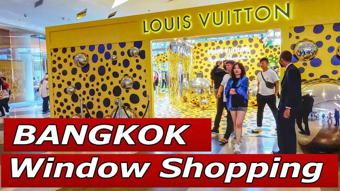 Bangkok Window Shopping Walking Tour Siam Paragon Thailand 🇹🇭 Bangkok Window Shopping Walking Tour Siam Paragon Thailand 🇹🇭