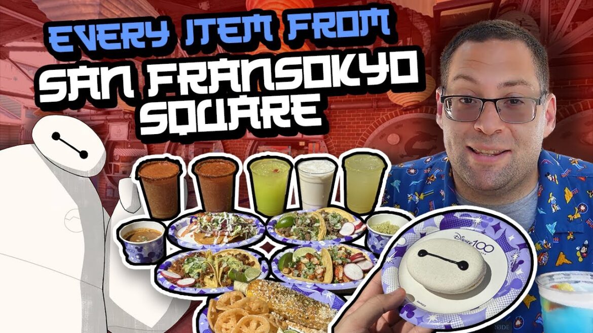 REVIEW: Trying Every Food & Drink Item in San Fransokyo Square with Big Hero Tom REVIEW: Trying Every Food & Drink Item in San Fransokyo Square with Big Hero Tom