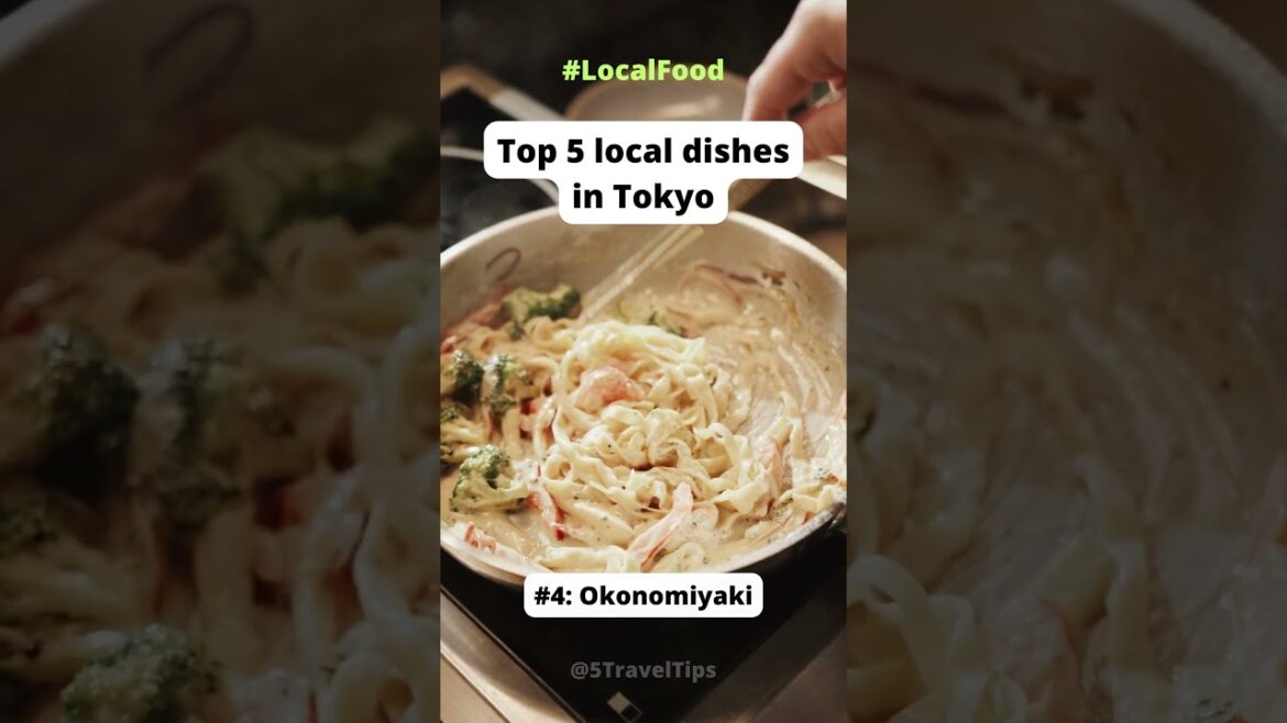 🍽️Top 5 local food in Tokyo🍴