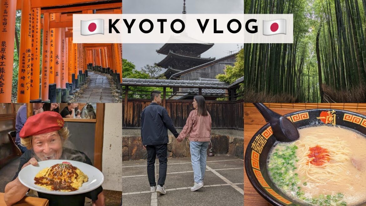 Qué ver en KYOTO en 3 días ⛩️  | VLOG de VIAJE en JAPÓN 🇯🇵 Pareja Internacional 💑