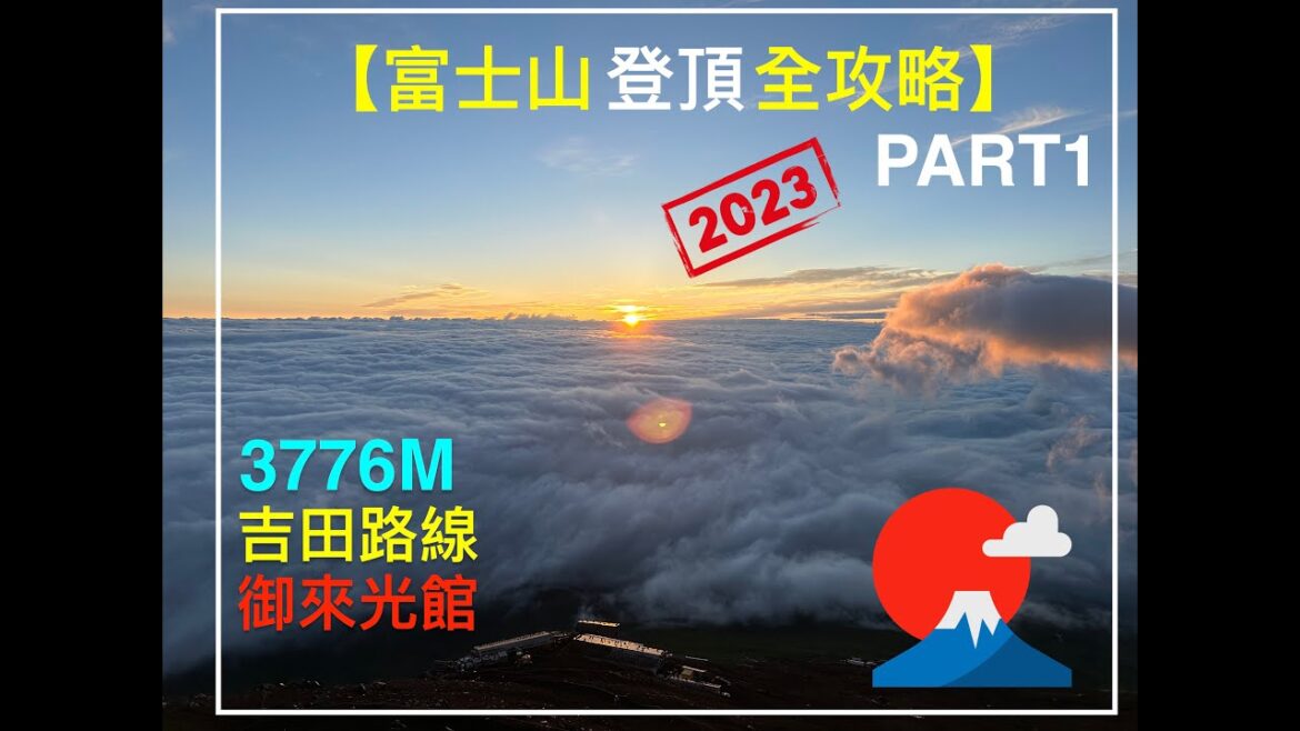 【富士山登頂全攻略】Book山小屋、租借裝備、所需時間、上山須知｜御來光館｜雲海日出御來光｜二叔旅行團🇭🇰| Part 1