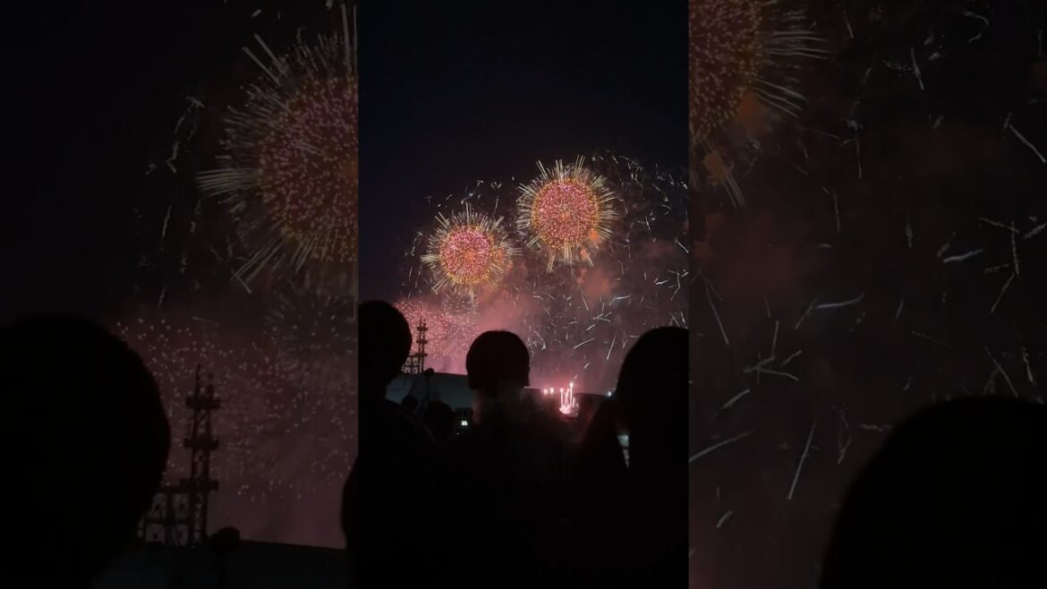 เทศกาลดอกไม้ไฟ Yokohama 2023 | พลุ 20000 ลูก สวยมาก