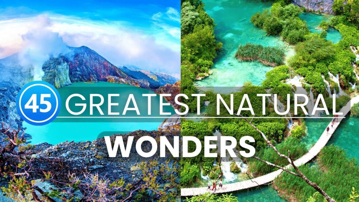 45 Greatest Natural Wonders of the World You Won’t Believe Exist | Travel video 45 Greatest Natural Wonders of the World You Won't Believe Exist | Travel video