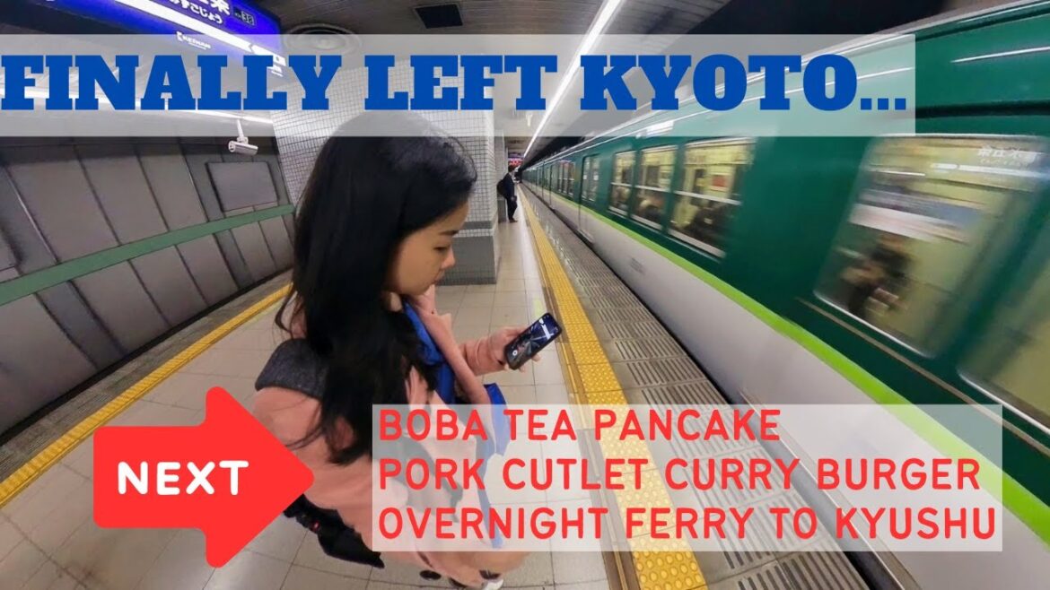 Solo Travel Vlog- From Osaka to Kyushu: Overnight Ferry Experience & Shinsaibashi Cafe | 日本 大阪九州 Solo Travel Vlog- From Osaka to Kyushu: Overnight Ferry Experience & Shinsaibashi Cafe | 日本 大阪九州