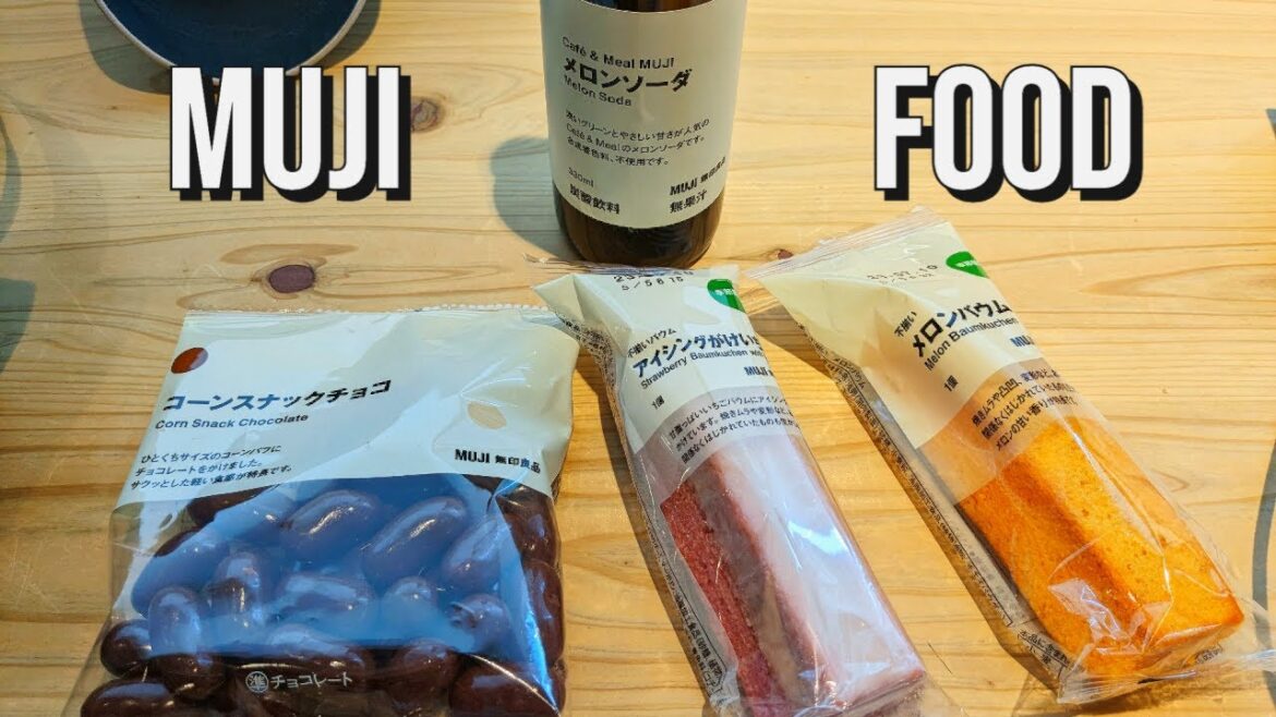 Muji Store has Food? [4K]