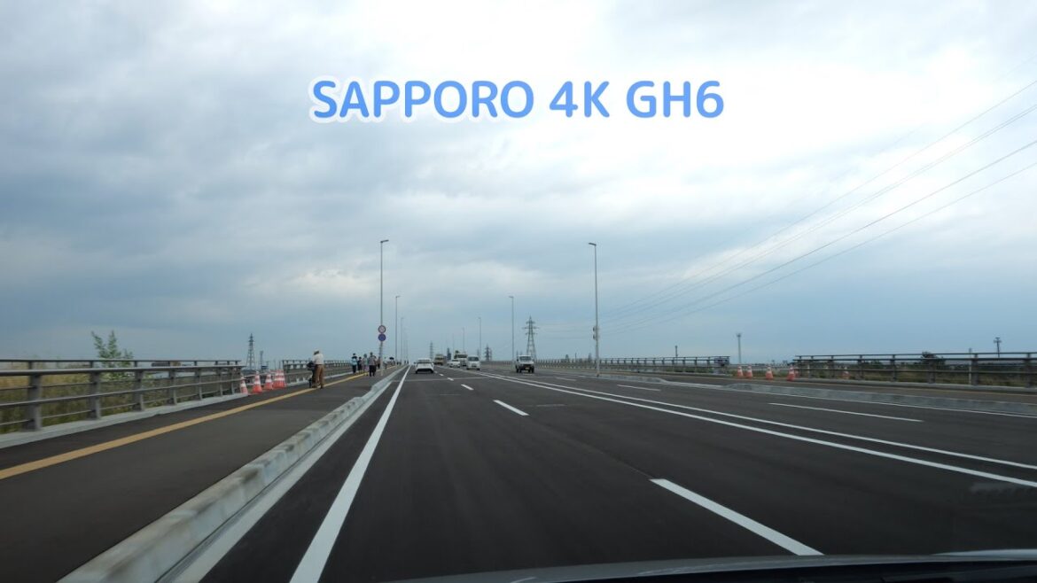 宮の森北24条通（東区方面 4K/60p GH6 車載動画） 北24条桜大橋区間 - 南7条米里通交点～国道275号交点 [ #札幌市] Sapporo  Kita24jo-sakura ohashi