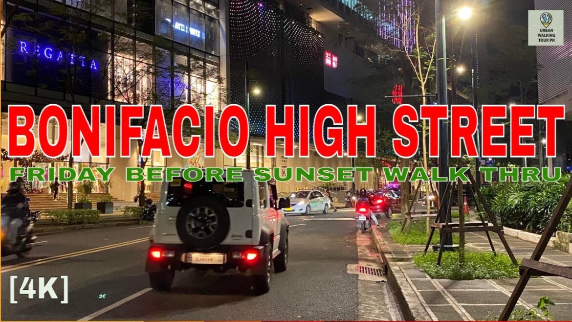 Update: BONIFACIO HIGH STREET in TAGUIG CITY Philippines | Walking Tour | October | Virtual Walk