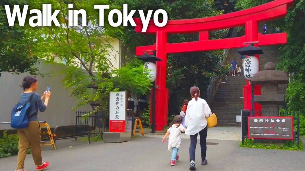 Tokyo Walking Tour – Stone steps for success at Atago Shrine♪ (June 2023) Tokyo Walking Tour - Stone steps for success at Atago Shrine♪ (June 2023)