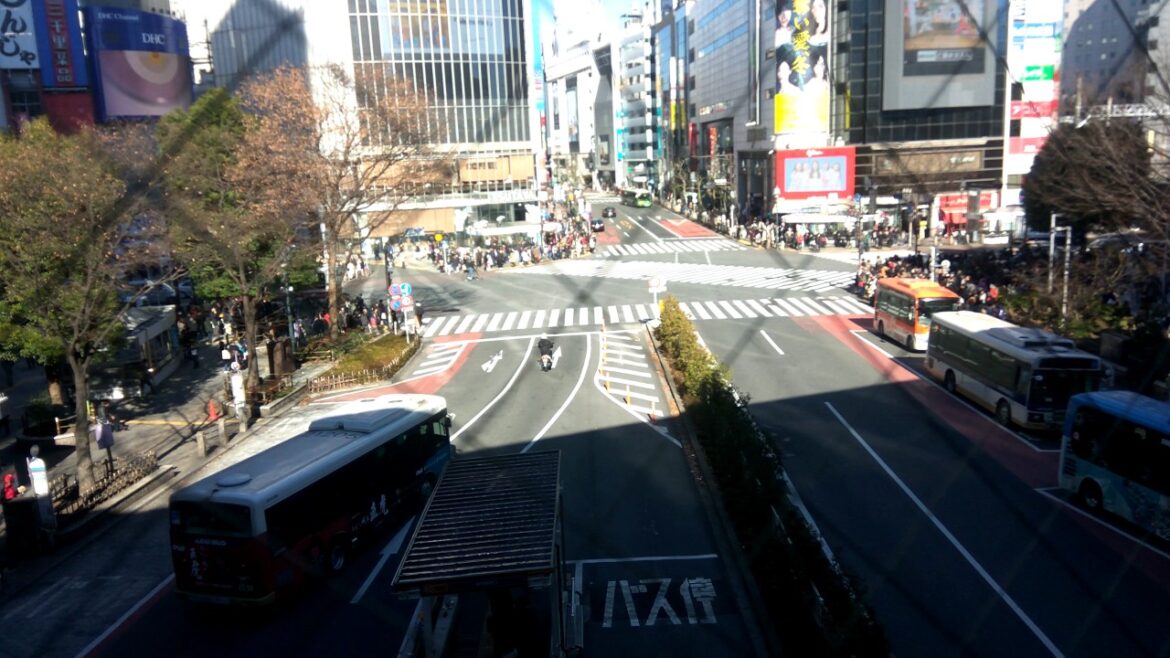 澀谷十字馬路口 Shibuya Crossing Road (1)