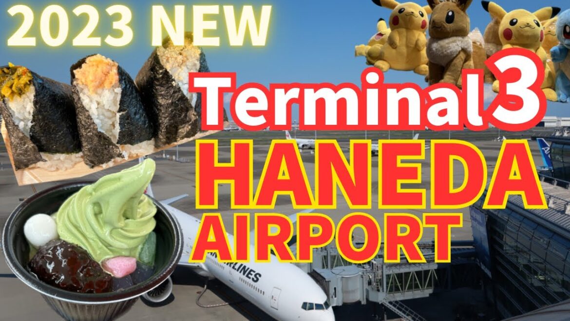 Haneda International Airport Terminal3 /Floor Guide, Japanese Souvenirs and Grummet