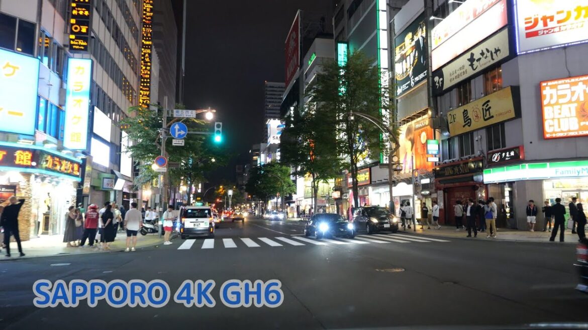 札幌駅前通：札幌駅方面 [4K/60p GH6 #札幌市] Japan drive hokkido Sapporo