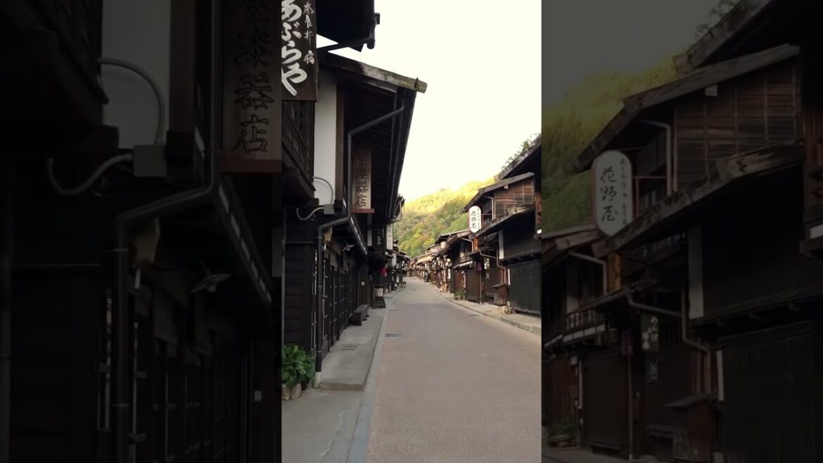 Pueblo japonés Narai Juku 🎌