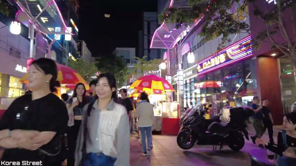 【SEOUL KOREA】🇰🇷 Gwangbok-ro Street Walking Tour in Nampo-dong, Busan