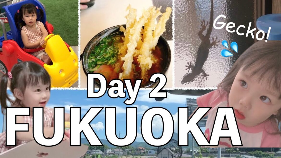 【Day 2】How we spend 5 days in FUKUOKA ｜福岡旅行｜夫の実家｜食べまくり