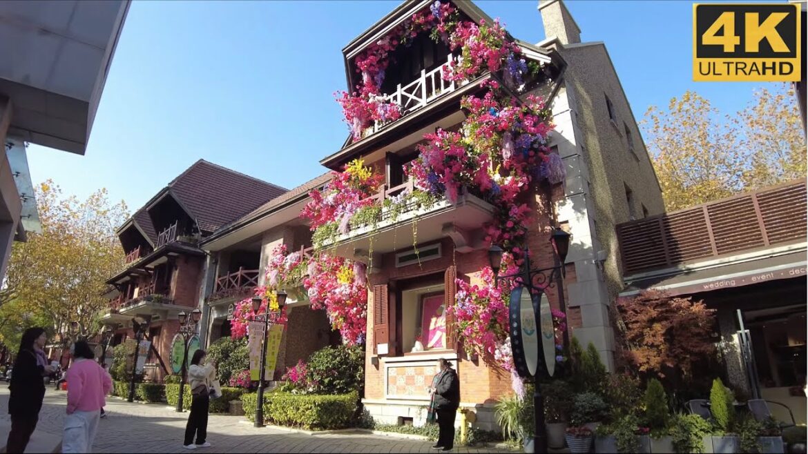 Shanghai | Street View | 4K | Tian Zi Fang + Si Nan Road | 田子坊+思南路