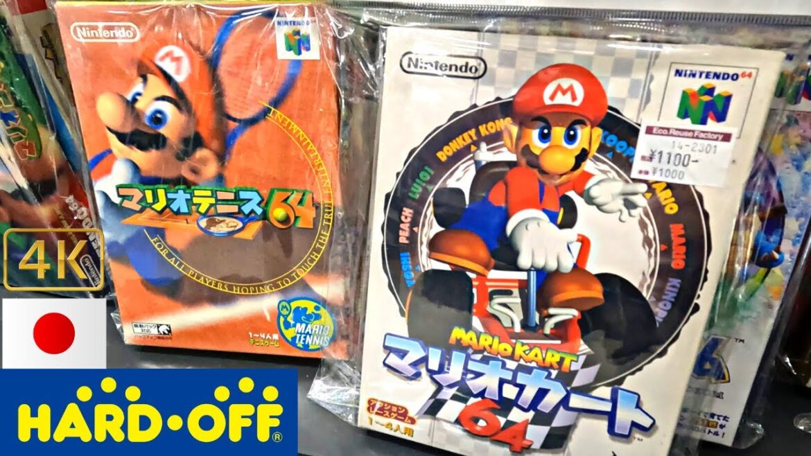 Hard Off Game Hunting Tour at Sakura, Chiba 3 of 3 / Junk / Retro / Japan / Thrift Store