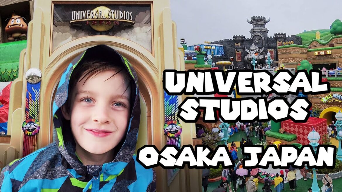 Universal Studios - Osaka, Japan - April 2023 - Rainy day!