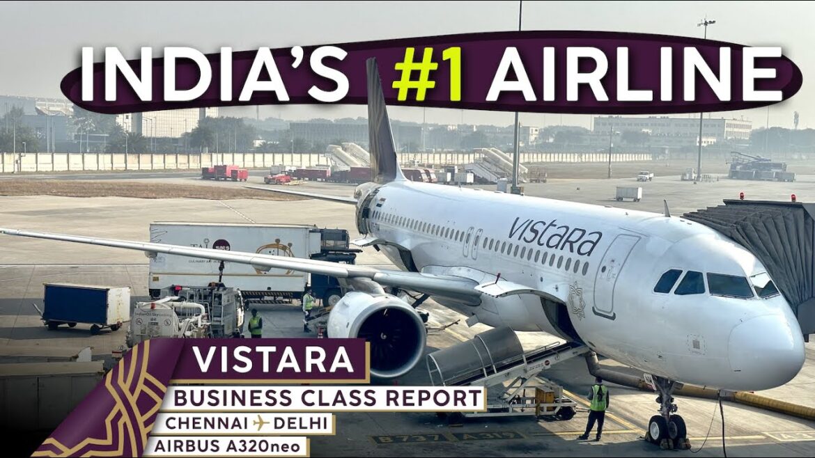 VISTARA A320 Business Class 🇮🇳【4K Trip Report Chennai to Delhi】India’s BEST Airline! VISTARA A320 Business Class 🇮🇳【4K Trip Report Chennai to Delhi】India's BEST Airline!
