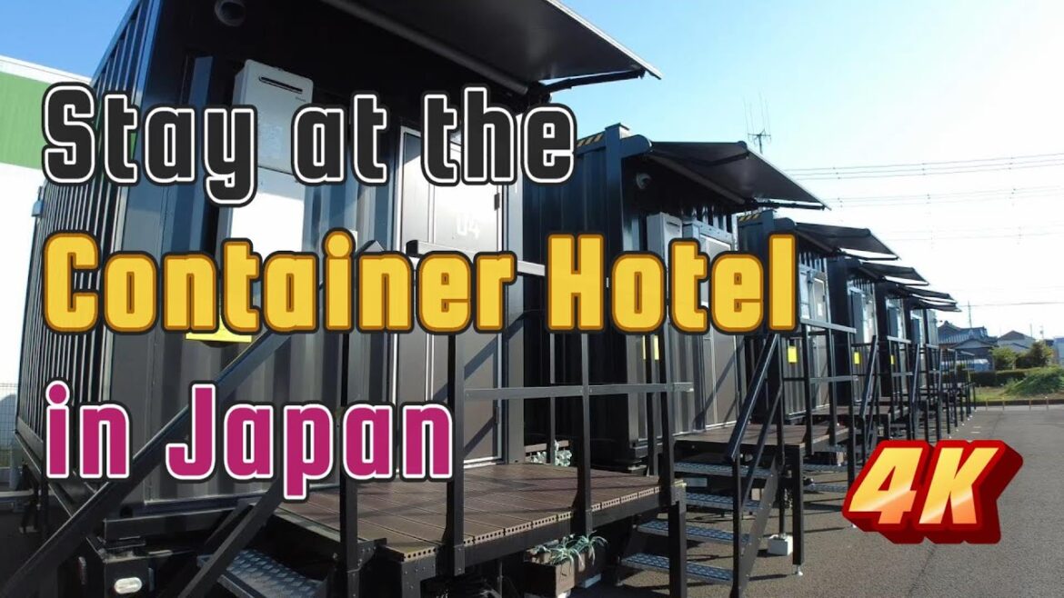 Stay at the Container Hotel in Japan[subtitle]