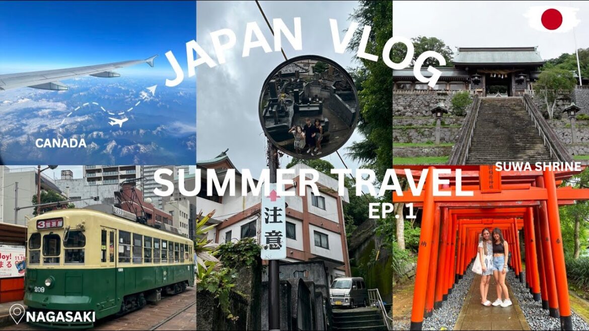 SUMMER TRAVEL VLOG: first day in Nagasaki, Japan
